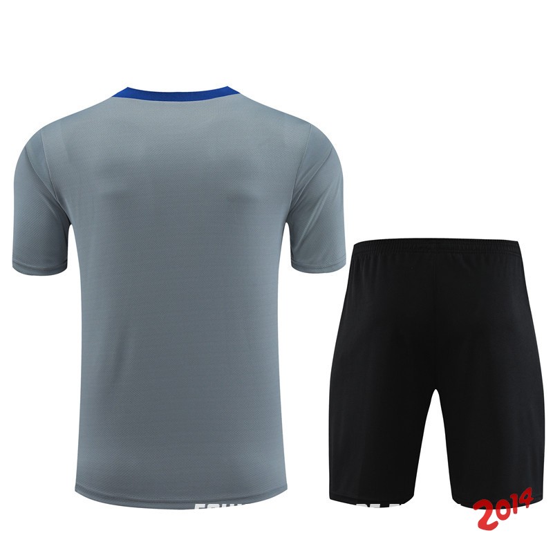 Entrenamiento Conjunto Completo Niños Inter Milán 2023 2024 Gris Negro Azul