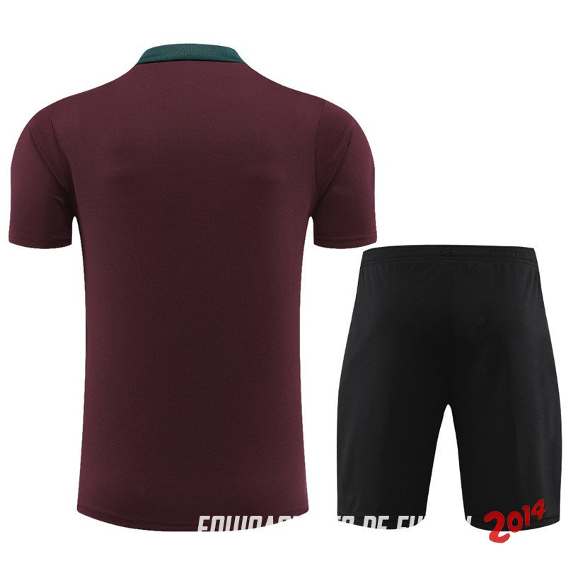 Entrenamiento Conjunto Completo Niños Paris Saint Germain 2023 2024 Borgona Negro