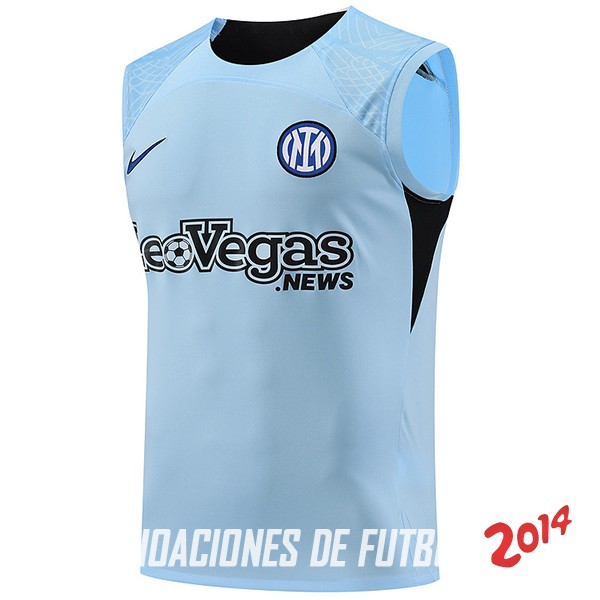 Entrenamiento Sin Mangas Inter Milán 2023/2024 Azul