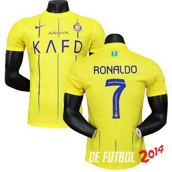 NO.7 Ronaldo Tailandia Jugadores Camiseta Del Al Nassr Primera 2023/2024