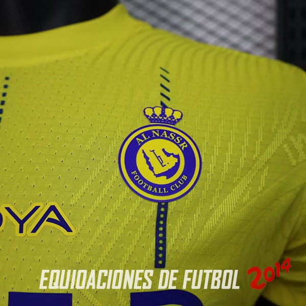 NO.7 Ronaldo Tailandia Jugadores Camiseta Del Al Nassr Primera 2023/2024