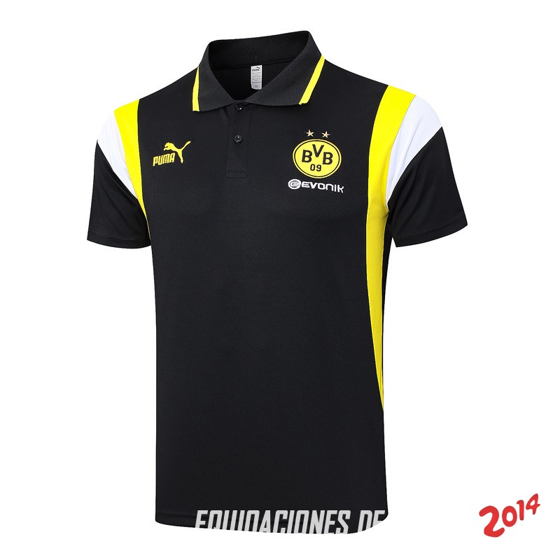Polo Borussia Dortmund 2023/2024 Negro Amarillo