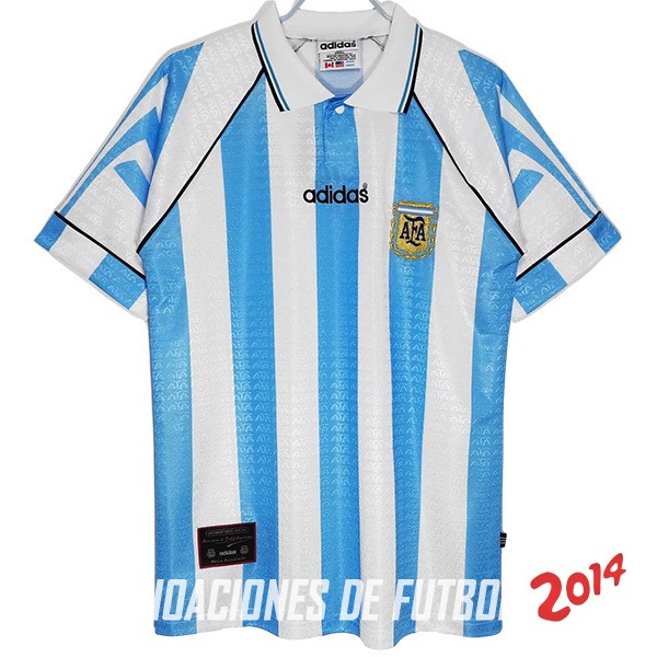 Retro Camiseta De Argentina Primera 1996
