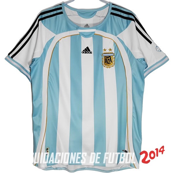 Retro Camiseta De Argentina Primera 2006