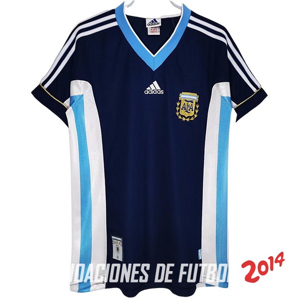 Retro Camiseta De Argentina Segunda 1998