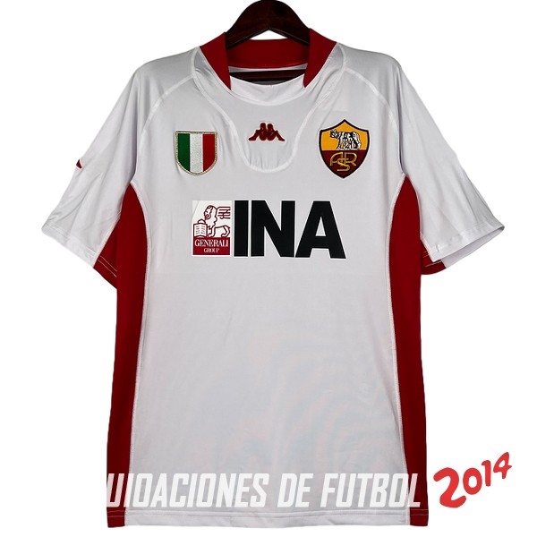 Retro Camiseta De As Roma Segunda 2001/2002