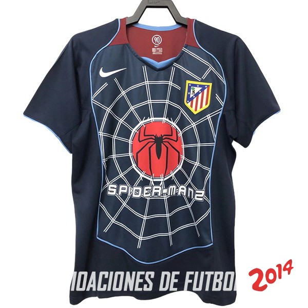 Retro Camiseta De Atlético Madrid Segunda 2004