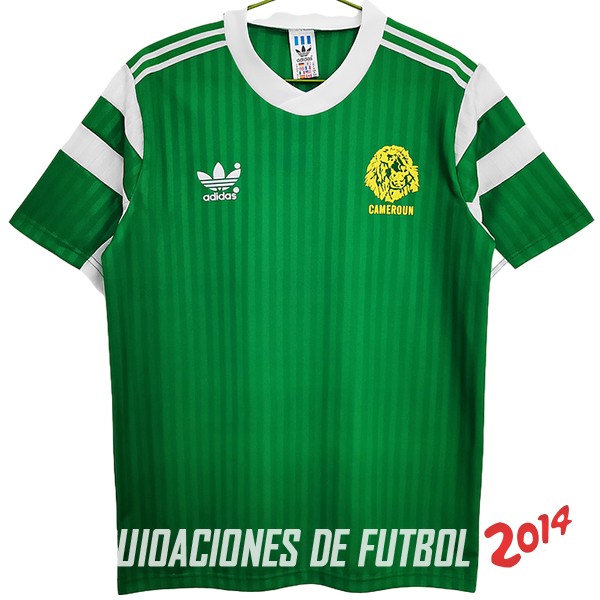 Retro Camiseta De Camerún Primera 1990