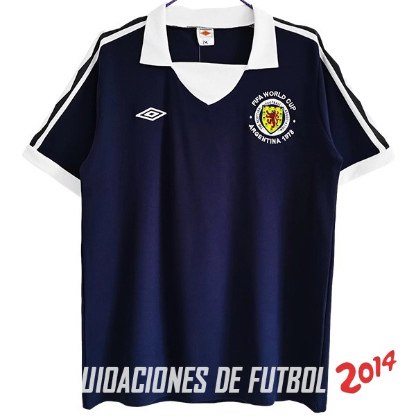 Retro Camiseta De Escocia Primera 1978