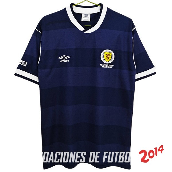 Retro Camiseta De Escocia Primera 1987 1988
