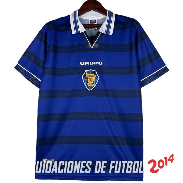 Retro Camiseta De Escocia Primera 1998