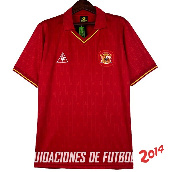 Retro Camiseta De España Primera 1990 1991