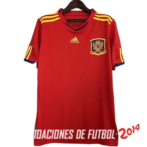 Retro Camiseta De España Primera 2010