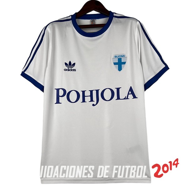 Retro Camiseta De Finlandia Primera 1982