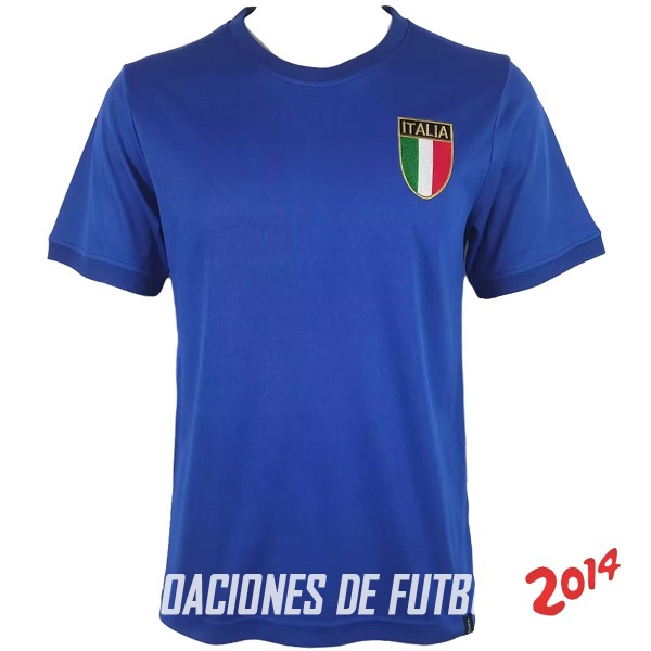 Retro Camiseta De Italy Primera 1970