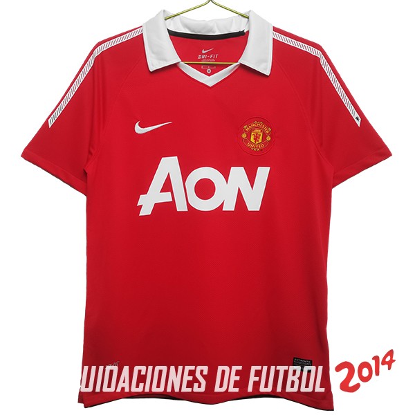 Retro Camiseta De Manchester United Primera 2011 2012