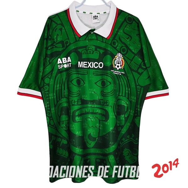 Retro Camiseta De Mexico Primera 1998