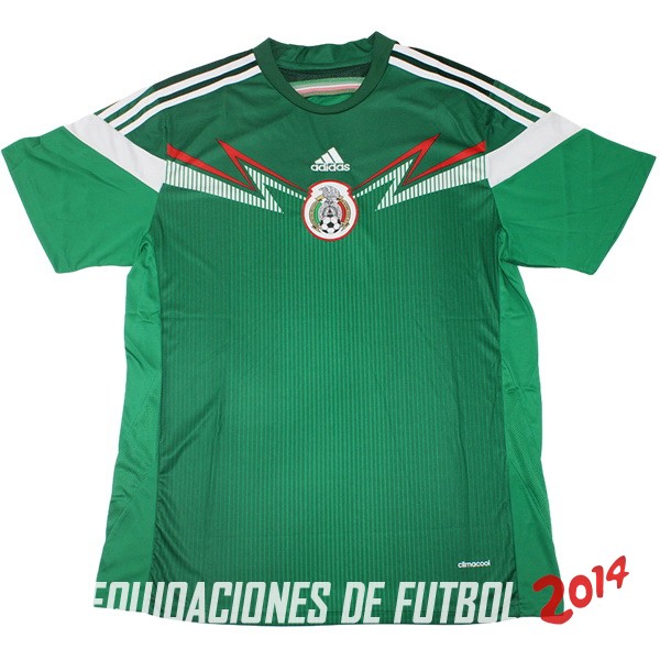 Retro Camiseta De Mexico Primera 2014