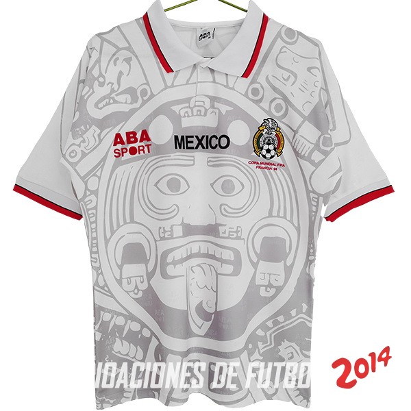 Retro Camiseta De Mexico Segunda 1998