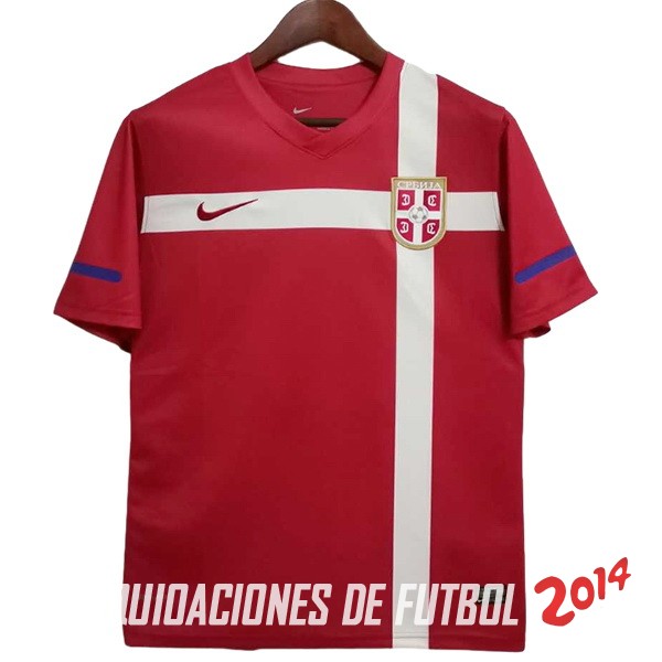 Retro Camiseta De Serbia Primera 2010