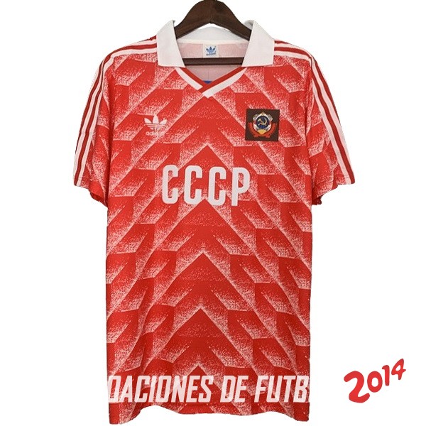 Retro Camiseta De Unión Soviética Primera 1987 1988