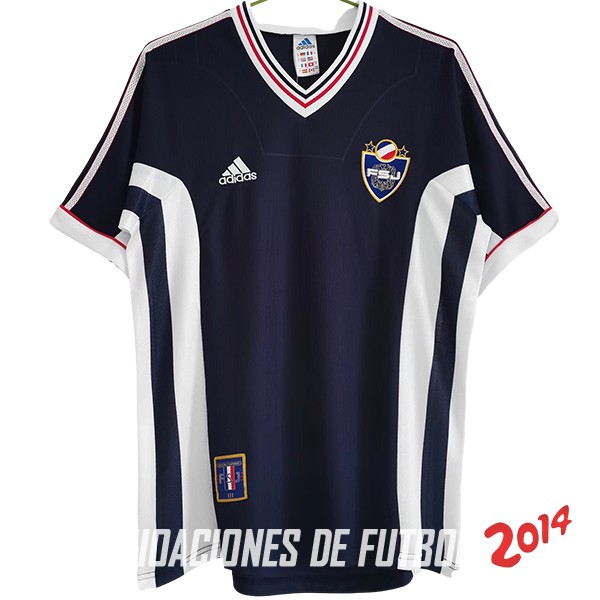 Retro Camiseta De Yugoslavia Primera 1998 Marino