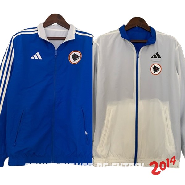 Rompevientos AS Roma 2023/2024 Azul Blanco