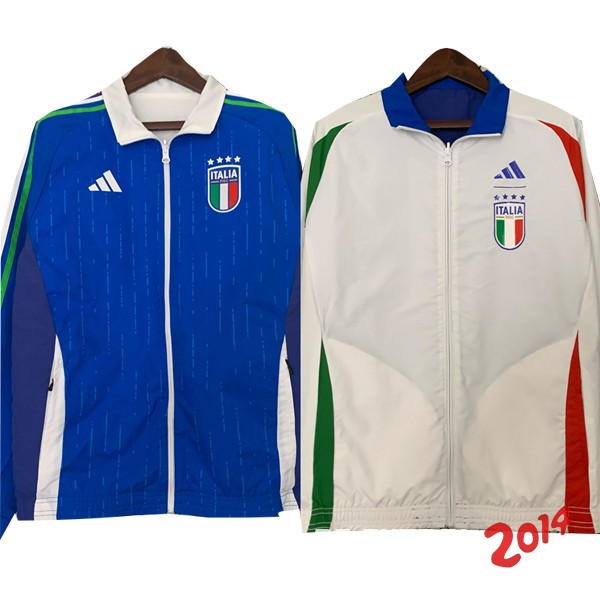 Rompevientos Italia 2024 Azul Blanco