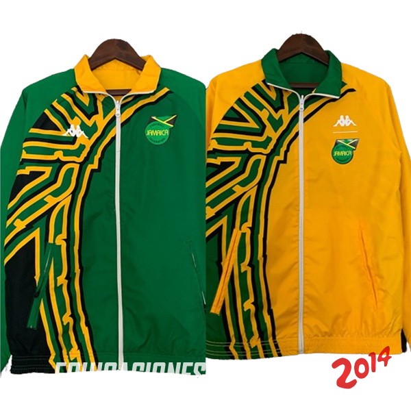 Rompevientos Jamaica 2024 Verde Amarillo