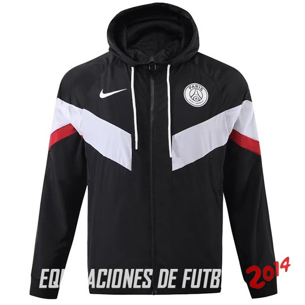 Rompevientos Paris Saint Germain 2023/2024 Negro Blanco Rojo