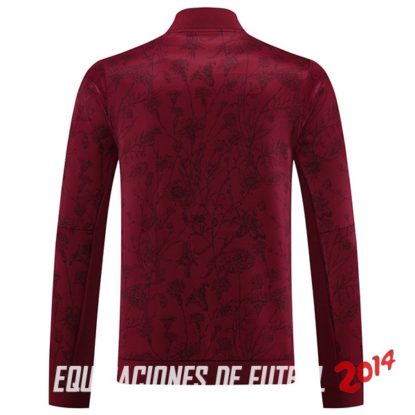 Ropa Deportiva Con Cremallera Larga Bayern Múnich 2023/2024 Borgona