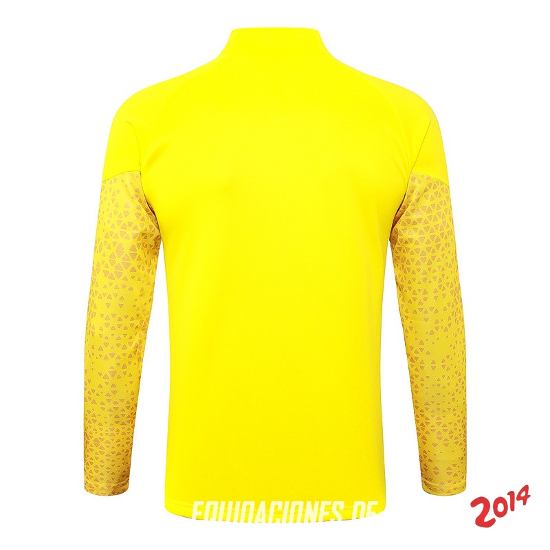 Ropa Deportiva Con Cremallera Larga Borussia Dortmund 2023/2024 Amarillo