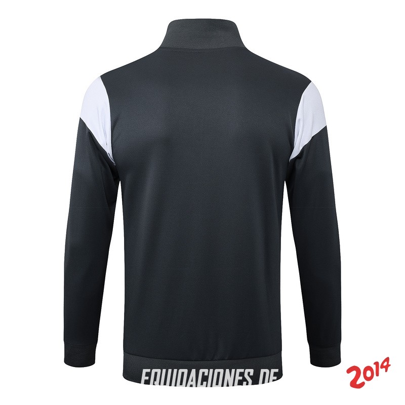 Ropa Deportiva Con Cremallera Larga Borussia Dortmund 2023/2024 Gris Amarillo
