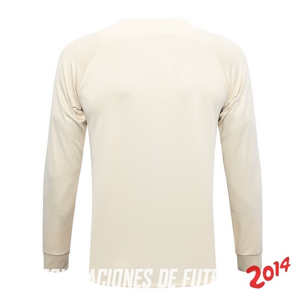 Ropa Deportiva Con Cremallera Larga Paris Saint Germain 2023/2024 Amarillo