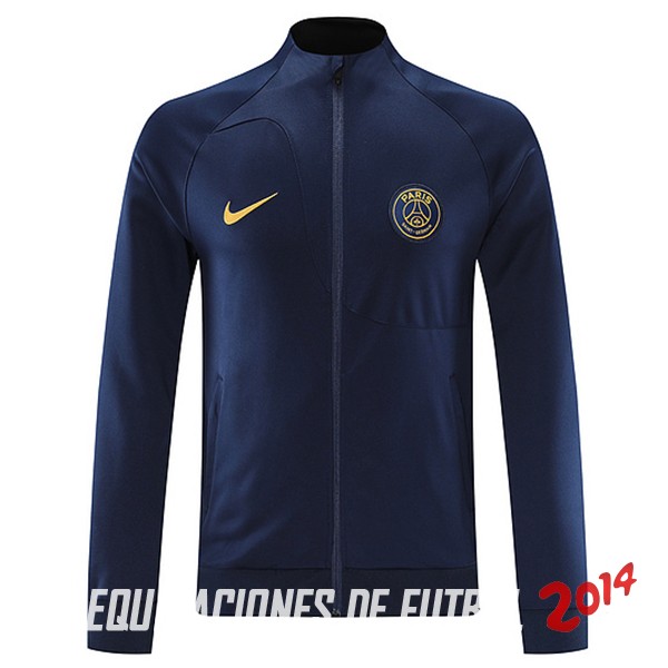 Ropa Deportiva Con Cremallera Larga Paris Saint Germain 2023/2024 Azul II Marino