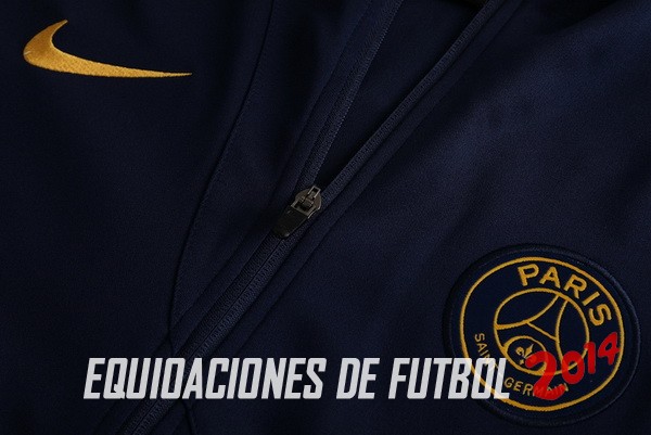 Ropa Deportiva Con Cremallera Larga Paris Saint Germain 2023/2024 Azul II Marino