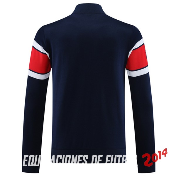 Ropa Deportiva Con Cremallera Larga Paris Saint Germain 2023/2024 Azul Rojo Blanco