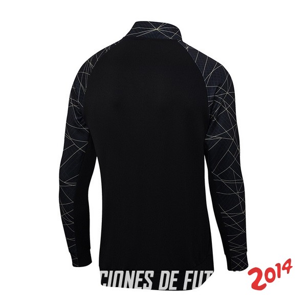 Ropa Deportiva Con Cremallera Larga Paris Saint Germain 2023/2024 Negro Gris