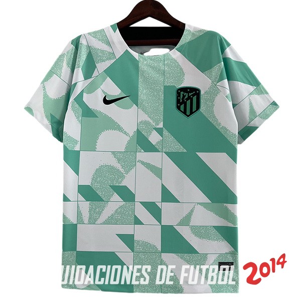 Tailandia Camiseta Del Atlético Madrid Previo al partido 2023/2024 Verde