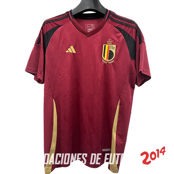 Tailandia Camiseta Del Bélgica Primera 2024