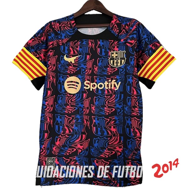 Tailandia Camiseta Del Barcelona Especial 2023/2024 Purpura I Azul