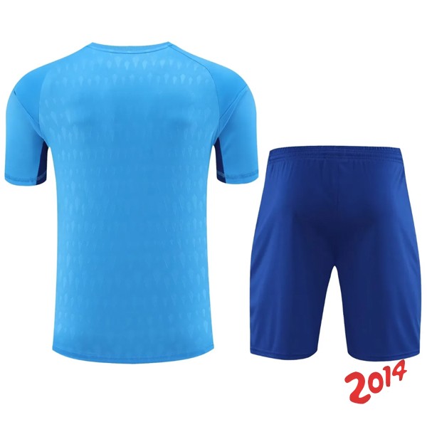 Tailandia Camiseta Del Conjunto Completo Hombre Juventus Portero 2023/2024 Azul