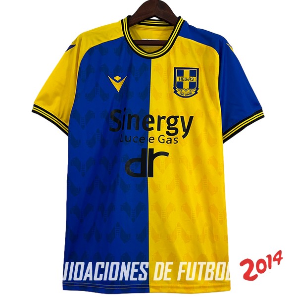 Tailandia Camiseta Del Edición Conmemorativa Hellas Verona 120th Amarillo