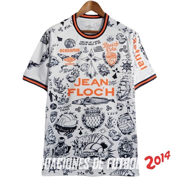 Tailandia Camiseta Del Lorient Especial 2023/2024 Blanco