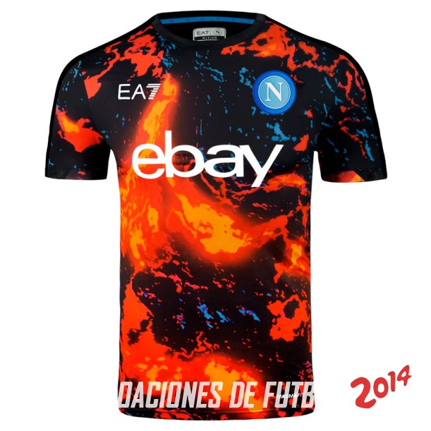 Tailandia Camiseta Del Napoli Previo al partido 2023/2024 Naranja