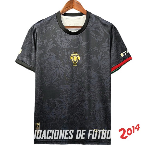 Tailandia Camiseta Del Portugal Especial 2023 Negro
