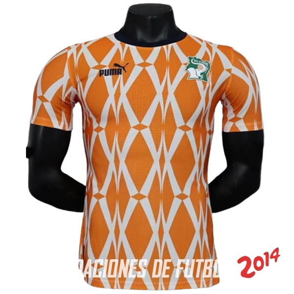 Tailandia Jugadores Camiseta Del Costa De Marfil Especial 2023 Naranja