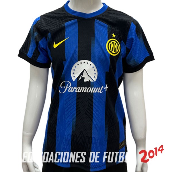 Tailandia Jugadores Camiseta Del Inter Milán Nino Primera 2023/2024