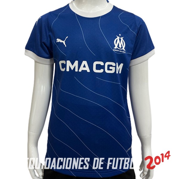 Tailandia Jugadores Camiseta Del Marsella Ninos Segunda 2023/2024