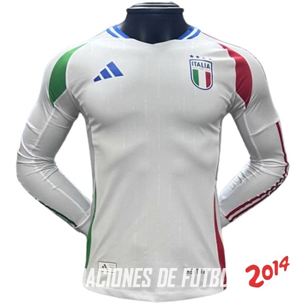 Tailandia Jugadores Camiseta Del Italia Segunda Manga Larga 2024